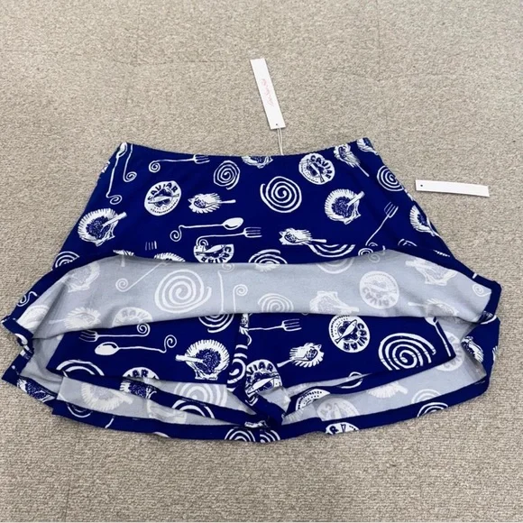 NWT LISA SAYA GAH DARCY SKORT- CAVIAR DREAMS BLUE-SIZE MEDIUM - Picture 3 of 5